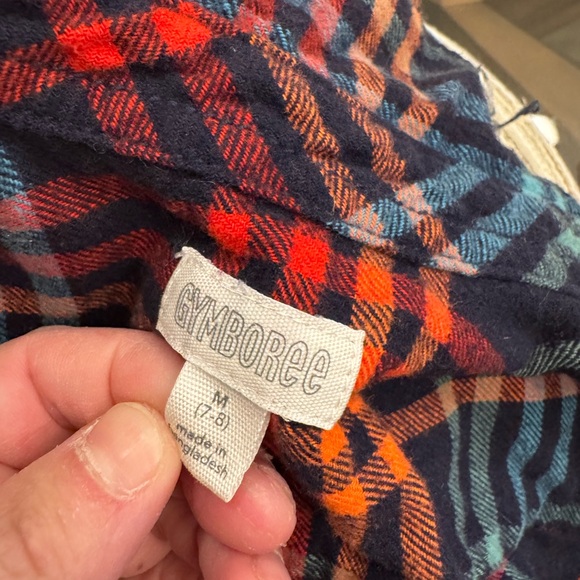 Gymboree flannel button up - Picture 2 of 4